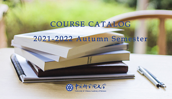 COURSE CATALOG  2021-2022 Autumn Semester