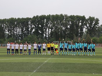 The International College won the first match of "Keyuan Cup" football match