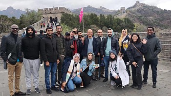 IC Students Visited the Great Wall for Cultural Learning